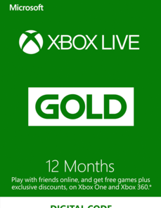 Xbox Live GOLD Subscription Card 12 Months Xbox Live UNITED STATES