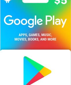 Google Play Gift Card 5 USD NORTH AMERICA