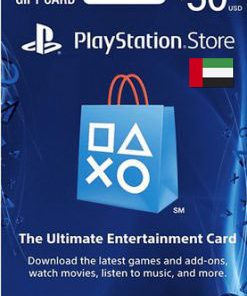 PlayStation Network Gift Card 50 USD PSN UAE