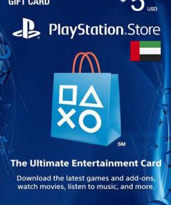 PlayStation Network Gift Card 5 USD PSN UAE